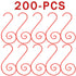 S-Shaped Ornament Bauble Hanging Metal Hooks