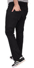 Men’s Straight Fit Denim Jeans – Dark Blue & Black Casual Jeans