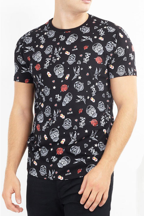 Brave Soul Mens Cotton T-shirt