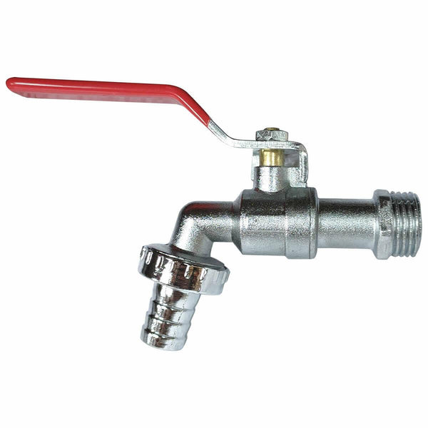 True Face Garden Water Tap Connector - Silver PSB_WaterTap_GRDNTP3/4_SLVR_1s
