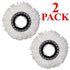 Spin Mop Refill Heads Replacement Pads - Compatible Microfiber Mop Heads – 2, 4, 6, 8, or 10 Pack