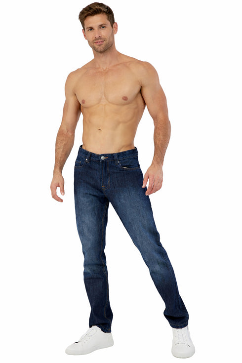 Mens Straight Leg Cotton Jeans