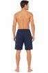 Men’s Navy Fleece Cargo Shorts