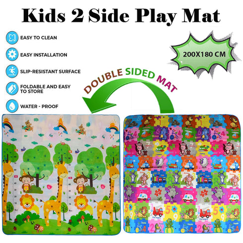 Double Side Waterproof Baby Kids Playmat