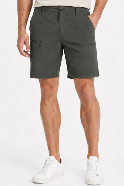 Men’s Cargo Shorts – Casual Zip Pocket Summer Shorts