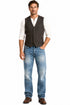 Men’s Straight Fit Washed Denim Jeans