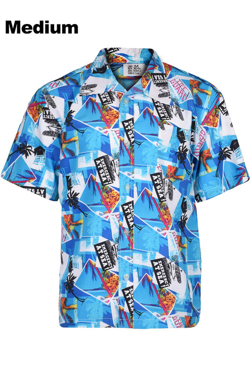 26 Pack Men’s Assorted Short Sleeve Beach Shirts - From £3.46 Per Unit