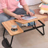 Foldable Laptop Desk Portable Folding Computer Table for Home & Office