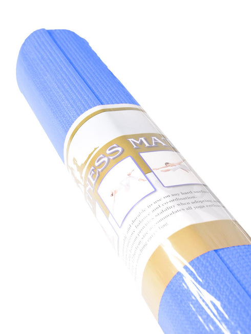 Yoga Mat for Fitness, Pilates & Home Workouts – Non-Slip, Cushioned Exercise Mat with Carry Strap