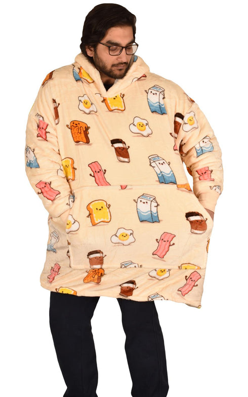 Cozy Unisex Blanket Hoodie - Ultimate Comfort and Warmth for All Genders