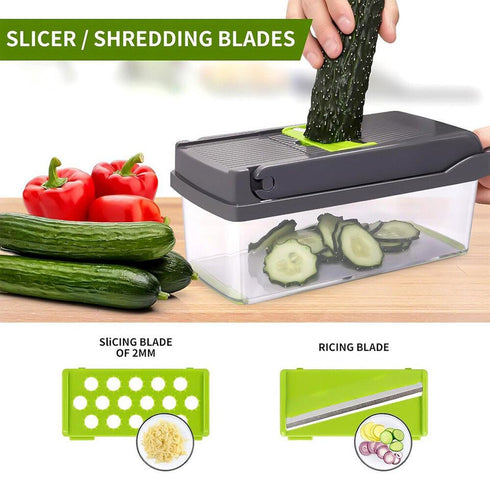 12 in 1 Vegetable Chopper & Slicer Set