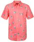 6 Pack Mens Beach Hawaiian Shirt Short Sleeve Summer Shirt