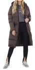 Ladies Winter Long Hooded Jacket