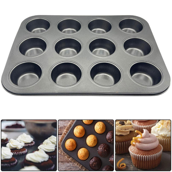 Non Stick Cupcake & Muffin Baking Tray