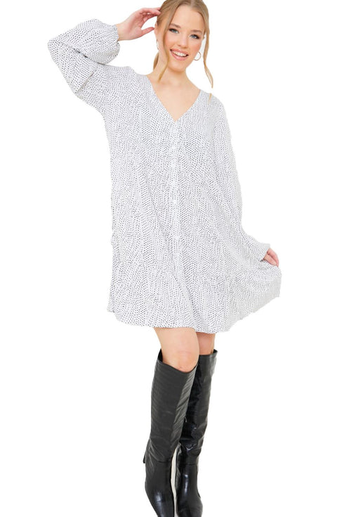 Waqar Processing Women's Dress White WP_W_Dress_JAC989_WHT_6