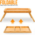 Wooden Foldable Bamboo Tray