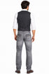 Men’s Straight Fit Washed Denim Jeans