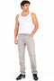 Men’s Grey Straight Leg Jeans