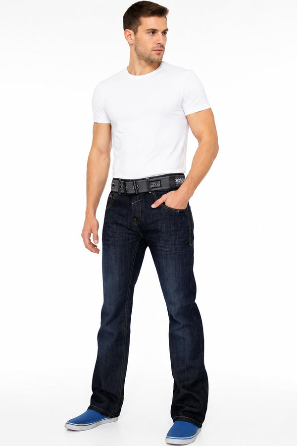 Mens Straight Leg Jeans