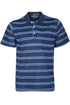 Mens Striped Polo Collar Shirts