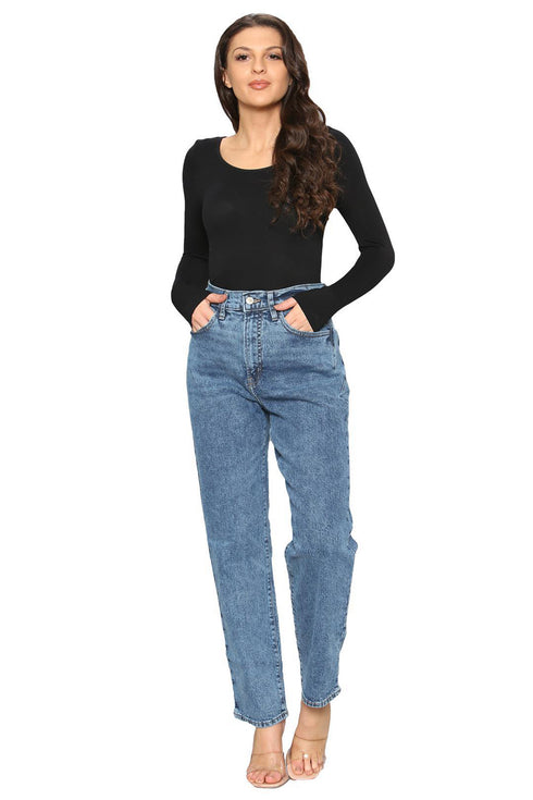 Ladies Denim Loose Fit Jeans