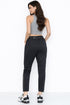 Women’s Slim Fit Jogger Pants with Zip Pockets