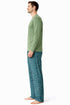 Mens Long Sleeve Lounge Set - Pyjama Set