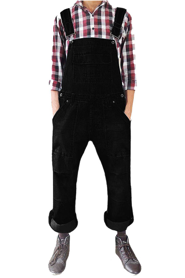 Unisex Denim Dungarees