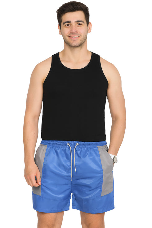 Men's Swim Running Shorts – Quick-Dry Board Trunks for Gym, Beach, Sports & Pool