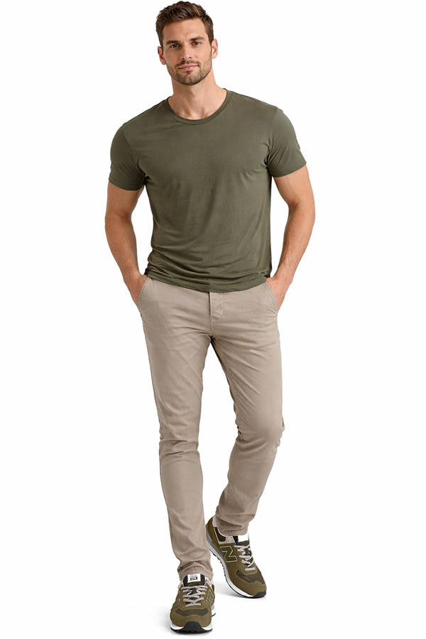 Crosshatch Mens Slim Fit Chino Pants
