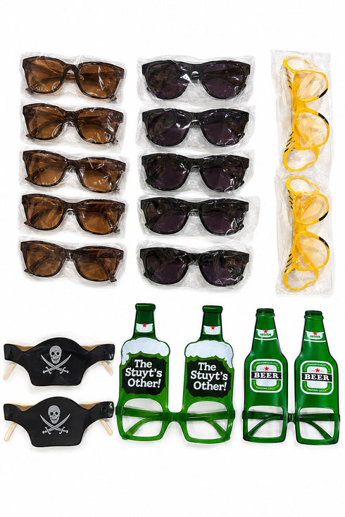 37 Pack Mixed Summer & Party Glasses - From 67p Per Unit