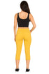 Women's Capri Pants – Casual Stretchy Slim Fit Cropped Bottoms