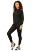 Ladies Plain Long Sleeve Tracksuit