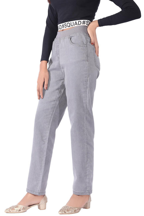 Women’s High-Waist Straight Fit Pants