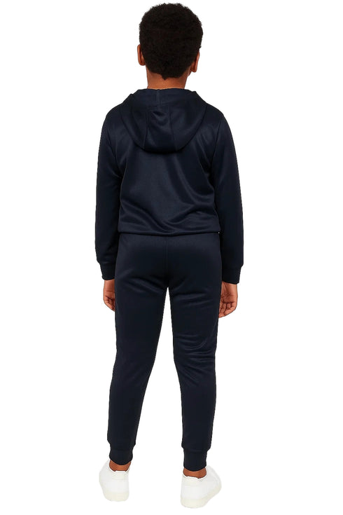 Kids Pullover Tracksuit Set – Hooded Top & Jogger Bottoms - Ages 7-14