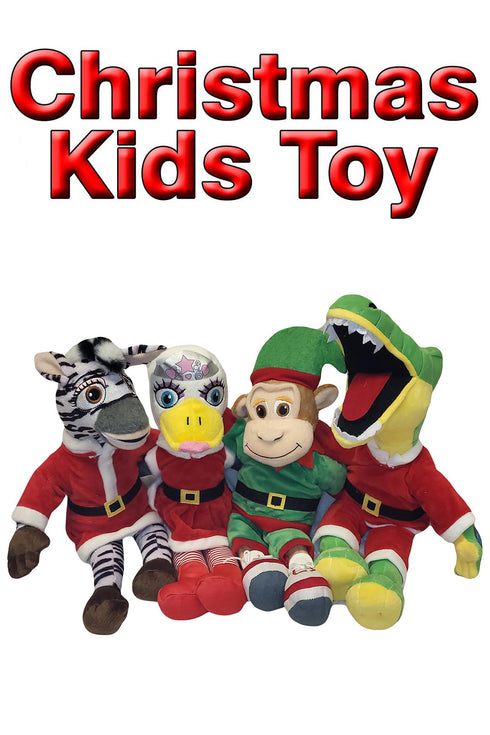 Christmas Croc Crew Plush Toy For Kids