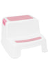 Two-Step Stool with Non-Slip Surface – Bathroom, Kitchen, and Home Use