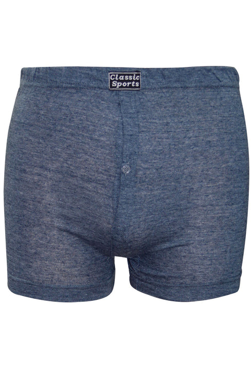 Men’s Cotton Boxer Shorts Multipack – 24 or 48 Pack | Classic Sports Underwear