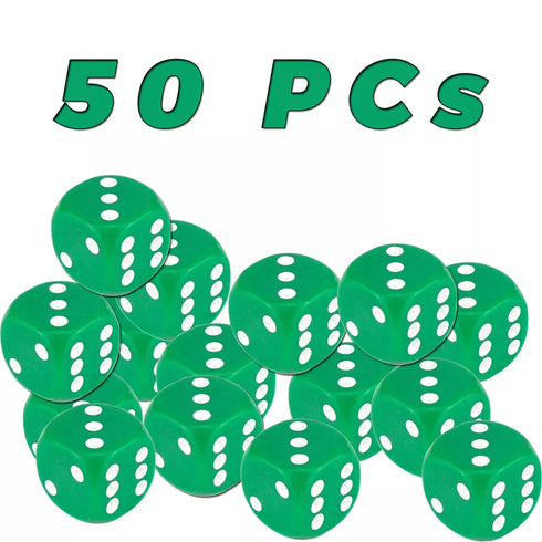 Six Sided Spot Dice for Ludo Monopoly Board Games