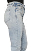 Women's Light Wash Mid Rise Jeans