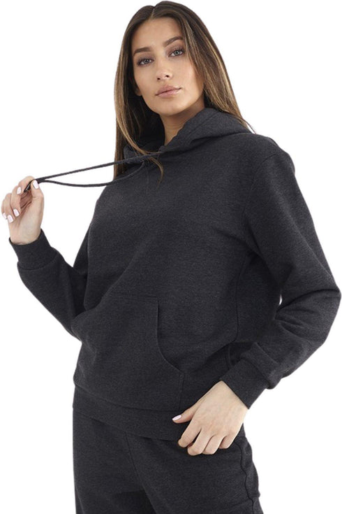 Ladies Plain Pullover Hoodie