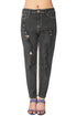 Ladies Ripped Stretch Jeans
