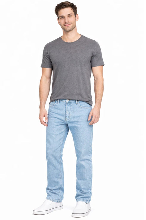 Mens Straight Leg Denim Jeans TF100