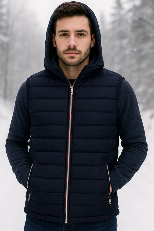 Mens Sleeveless Padded Jacket