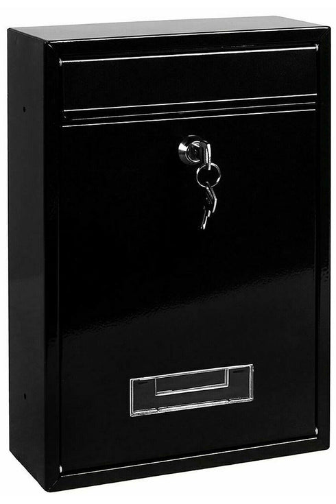 Lockable Wall Mounted Steel Mailbox