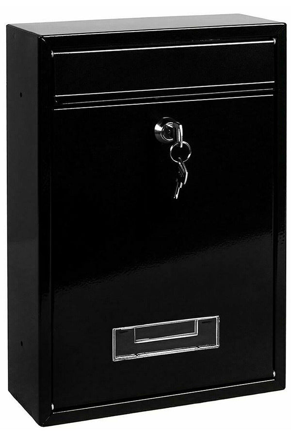 Lockable Wall Mounted Steel Mailbox