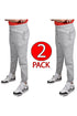 2 Pack Kids Plain Jogging Bottoms