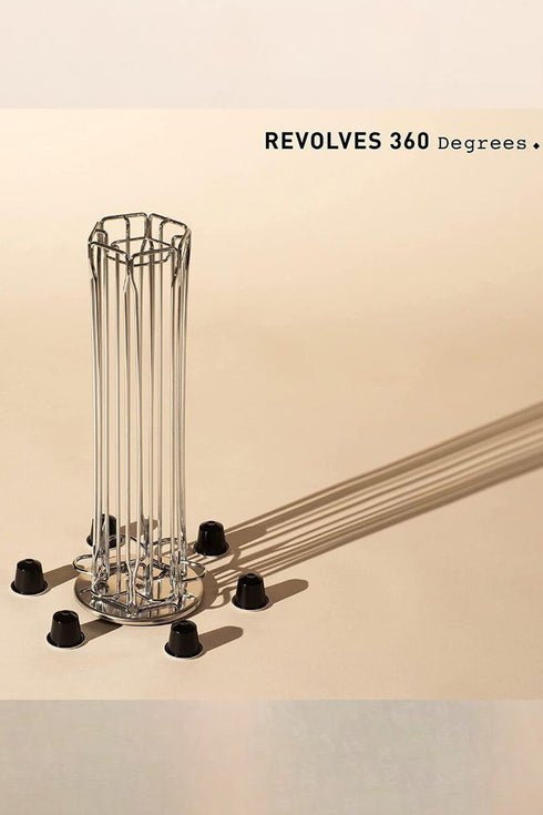 360 Degree Revolving Coffee Capsule Holder Stand