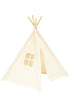 Kids Play Tent Teepee - Indoor Foldable Playhouse for Toddlers & Children