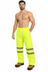 Hi Viz Yellow Padded Trousers - 5/10 Pack